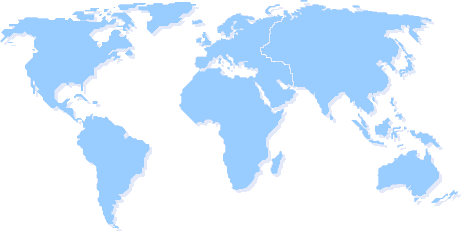 Grafik einer Weltkarte